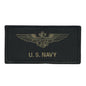 Military Patch（ミリタリーパッチ）USN Name Tag ネイビー ネームタグ [フック付き]【中田商店】【レターパックプラス対応】【レターパックライト対応】