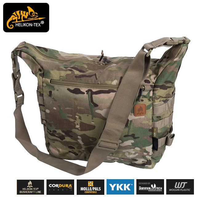 Helikon-Tex (ヘリコンテックス) BUSHCRAFT SATCHEL BAG [Multicam][サッチェルショルダーバッグ]【中田商店】
