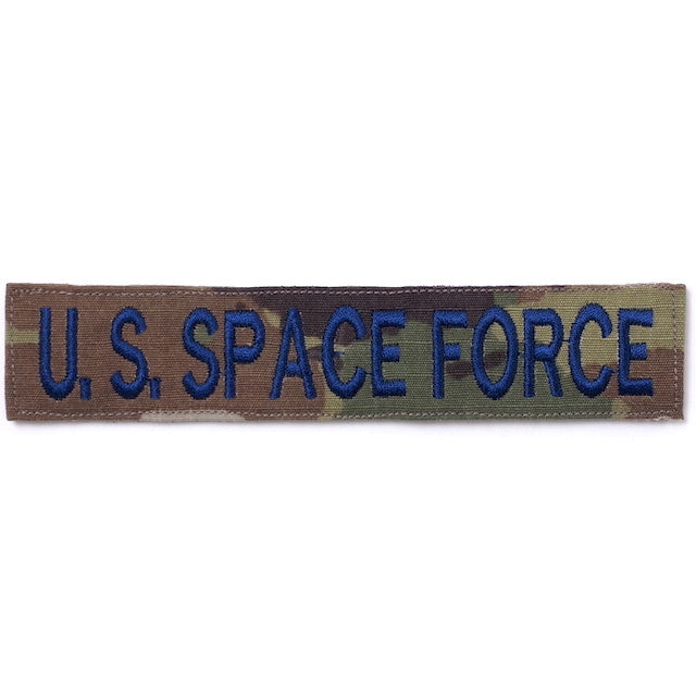 Military Patch（ミリタリーパッチ）U.S. SPACE FORCE テープ OCP [フック付き]【レターパックプラス対応】【レターパックライト対応】