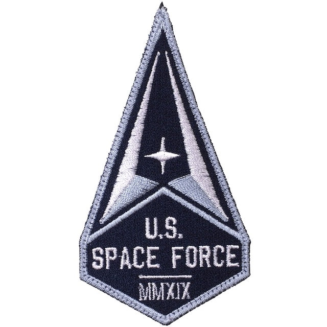 Military Patch（ミリタリーパッチ）U.S. SPACE FORCE MMXIX パッチ [フック付き]【レターパックプラス対応】【レターパックライト対応】