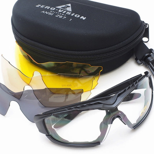 ZERO-VISION ZV-600 4-lens sunglasses &amp; goggles