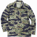 SESSLER（セスラー）Vietnam Tiger Stripe Jacket 3 Pocket Blue Tiger ベトナム タイガーストライプ ジャケット  [コットン100%][ブルータイガー]【中田商店】