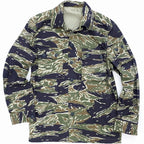 SESSLER Vietnam Tiger Stripe Jacket 3 Pocket Blue Tiger Vietnam Tiger Stripe Jacket [100% Cotton] [Blue Tiger] [Nakata Shoten]