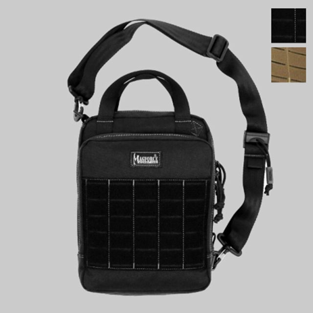 MAGFORCE（マグフォース）Cougar Portfolio Bag [500Dナイロン][Black、Tan][MF-0341]
