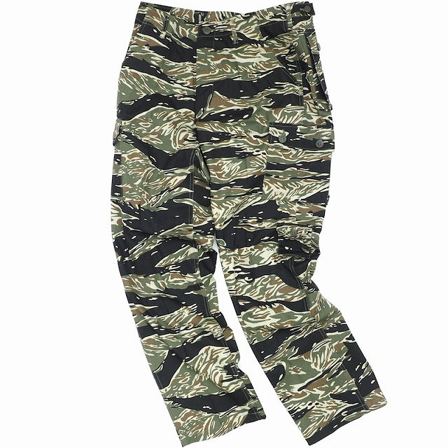 SESSLER Vietnam Tiger Stripe Trousers [100% Cotton] [Black Tiger] [Nakata Shoten]