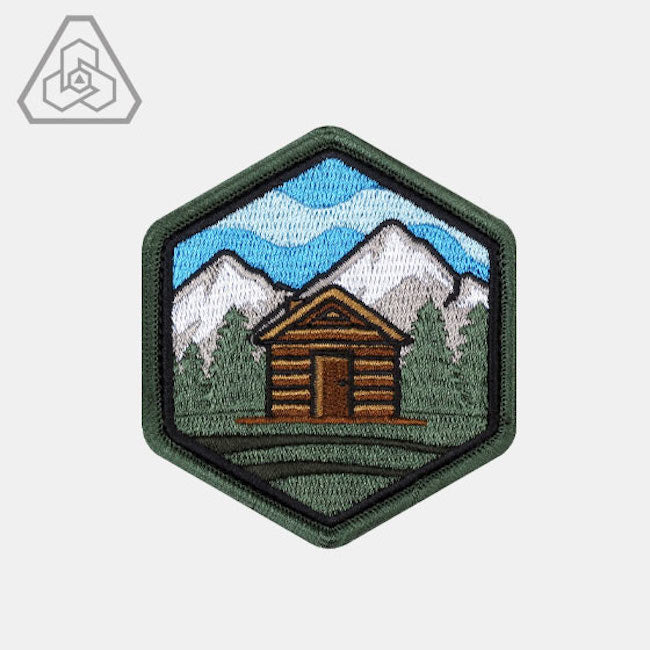 PROMETHEUS DESIGN WERX (Prometheus Design Works) Cabin Life v5 Morale Patch [with hook] [Compatible with Letter Pack Plus] [Compatible with Letter Pack Lite]