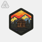 PROMETHEUS DESIGN WERX Cabin Life v5 Sunset Morale Patch [with hook] [Letter Pack Plus compatible] [Letter Pack Light compatible]