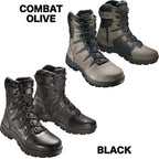 BATES(ベイツ) [2590/Black][2593/Combat Olive] OPS10 DRY GUARD Tactical Boots [サイドジップ][透湿性防水][Vibramソール]【中田商店】