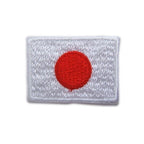 Military Patch（ミリタリーパッチ）日本国旗　日の丸パッチ　[3色][大／5.5cm×8cm]【レターパックプラス対応】【レターパックライト対応】