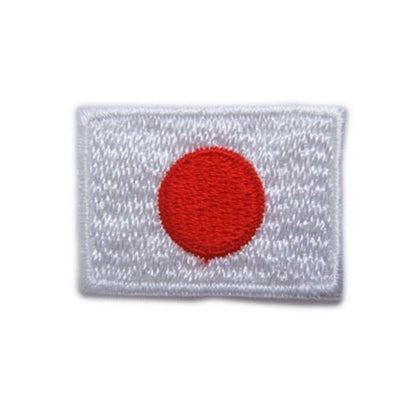 Military Patch（ミリタリーパッチ）日本国旗　日の丸パッチ　[3色][大／5.5cm×8cm]【レターパックプラス対応】【レターパックライト対応】