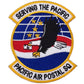 Military Patch（ミリタリーパッチ）PACIFIC AIR POSTAL SQ [2種][フルカラー][スパイスブラウン]【レターパックプラス対応】【レターパックライト対応】