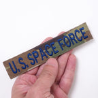 Military Patch（ミリタリーパッチ）U.S. SPACE FORCE テープ OCP [フック付き]【レターパックプラス対応】【レターパックライト対応】