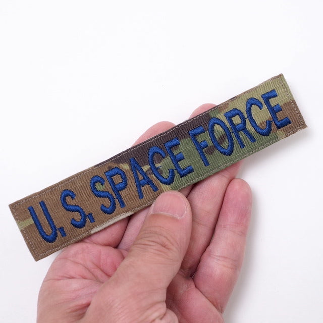 Military Patch（ミリタリーパッチ）U.S. SPACE FORCE テープ OCP [フック付き]【レターパックプラス対応】【レターパックライト対応】
