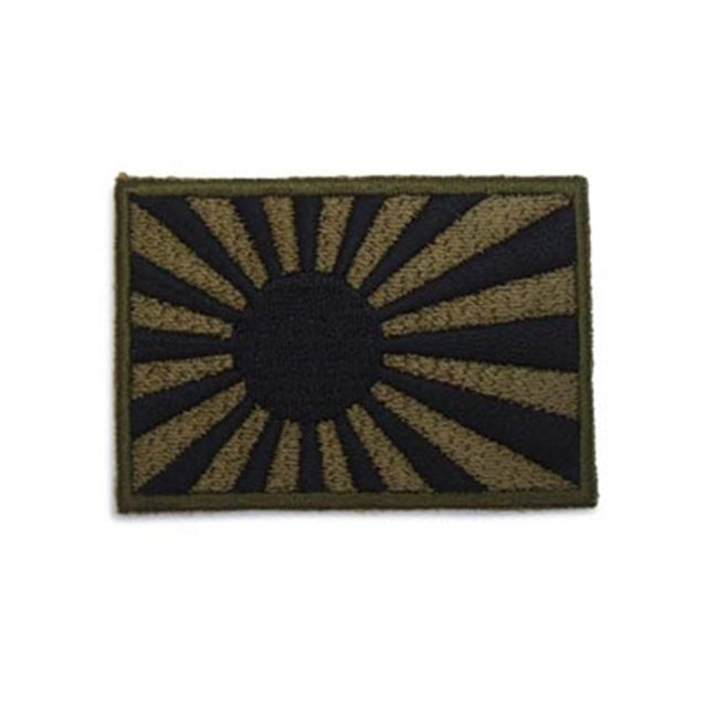 Military Patch Navy flag/Maritime Self-Defense Force flag [2 colors] [Medium/4.5cm x 6.5cm] [Letter Pack Plus compatible] [Letter Pack Light compatible]