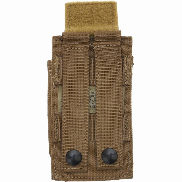 US（米軍放出品）M16/M4 スピードリロードポーチ [Coyote][Speed Reload Pouch][MOLLEスタイル]【レターパックプラス対応】