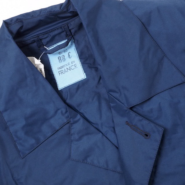 ワールドサープラス フランス軍 ナイロン レインコート [NAVY][新品未使用]【レターパックプラス対応】