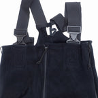 US (US military release product) fleece overalls black [unused]