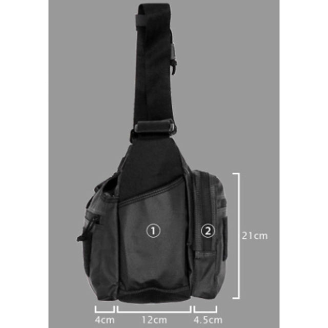 MAGFORCE Gemini Sling Bag Tan [500D Nylon][MF-0498]