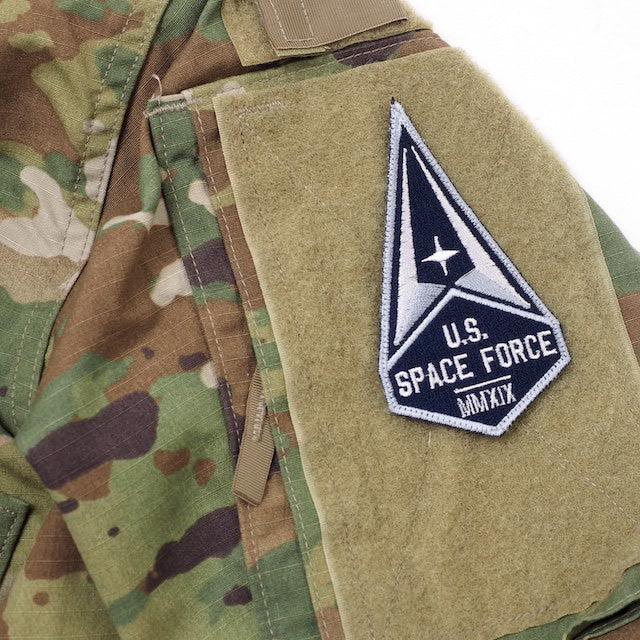 Military Patch（ミリタリーパッチ）U.S. SPACE FORCE MMXIX パッチ [フック付き]【レターパックプラス対応】【レターパックライト対応】