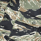 SESSLER（セスラー） Vietnam Tiger Stripe Jacket 3 Pocket Black Tiger [コットン100%][ブラックタイガー]【中田商店】