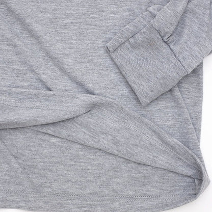 US PT Shirt Long Sleeve AKWATEK [Grey] [New] [Letter Pack Plus compatible]