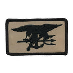 Military Patch（ミリタリーパッチ）US Naval Warfare SEALs シールズ [4色] フック付き【レターパックプラス対応】【レターパックライト対応】