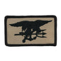 Military Patch（ミリタリーパッチ）US Naval Warfare SEALs シールズ [4色] フック付き【レターパックプラス対応】【レターパックライト対応】