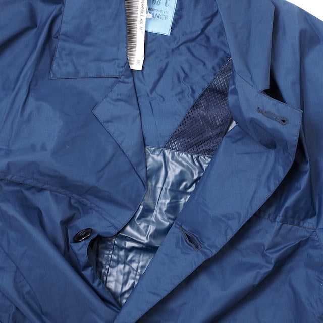 ワールドサープラス フランス軍 ナイロン レインコート [NAVY][新品未使用]【レターパックプラス対応】