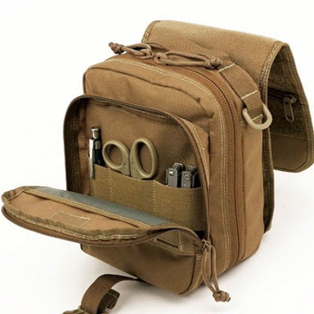 MAGFORCE Detachable Utility Pouch [500D Nylon] [Black, Tan] [MF-0339]