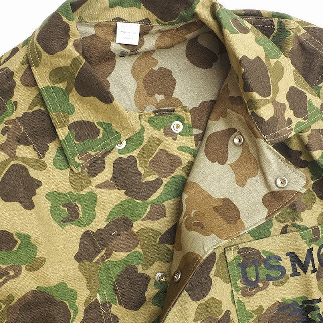 SESSLER（セスラー）WW2 REPLICA USMC M-42 HBT JACKET DUCK HUNTER CAMO【中田商店】