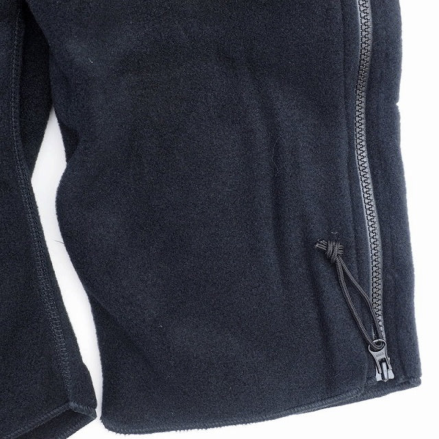 US (US military release product) fleece overalls black [unused]