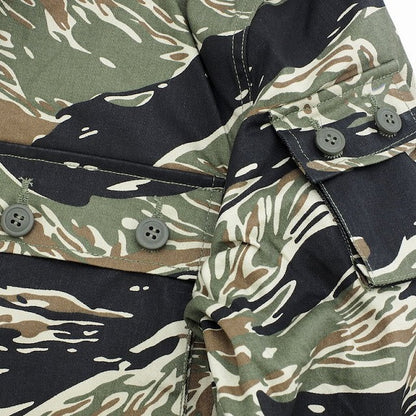 SESSLER Vietnam Tiger Stripe Jacket 3 Pocket Black Tiger [100% Cotton] [Black Tiger] [Nakata Shoten]