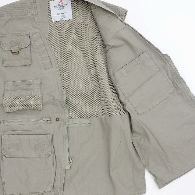 ROTHCO(ロスコ)Tactical Vest タクティカル ベスト[KHAKI]