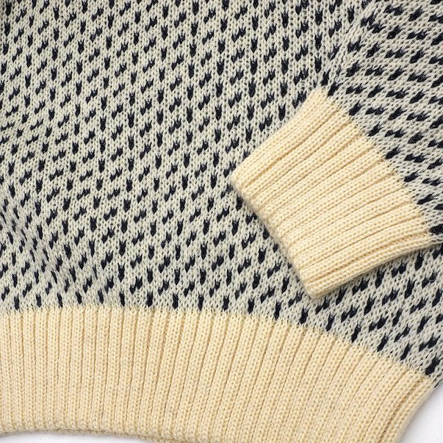 KEMPTON（ケンプトン）NIFFI SERIES ノルウェー海軍 DECK SWEATER [NAVY][BEIGE]