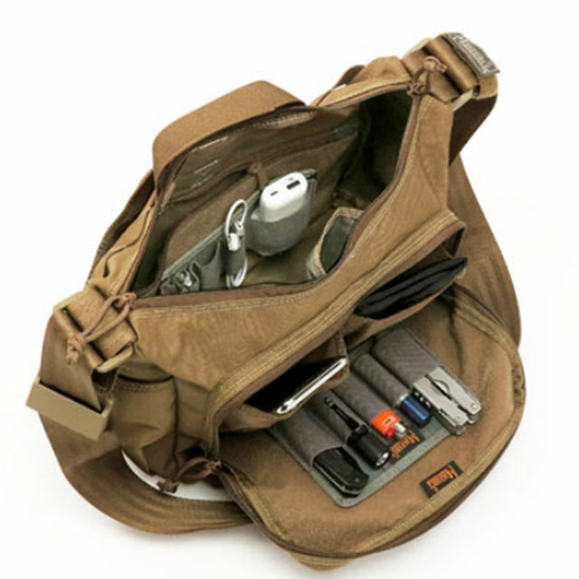 MAGFORCE Gemini Sling Bag Tan [500D Nylon][MF-0498]