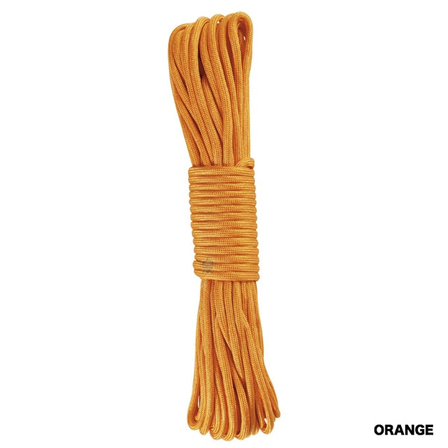 MILITARY (ミリタリー) PARA-LITE 550 パラコード15m PARACORD/TINDER [ファイアコード][Black][Olive Drab][Orange]【レターパックプラス対応】