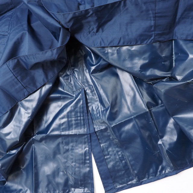 ワールドサープラス フランス軍 ナイロン レインコート [NAVY][新品未使用]【レターパックプラス対応】