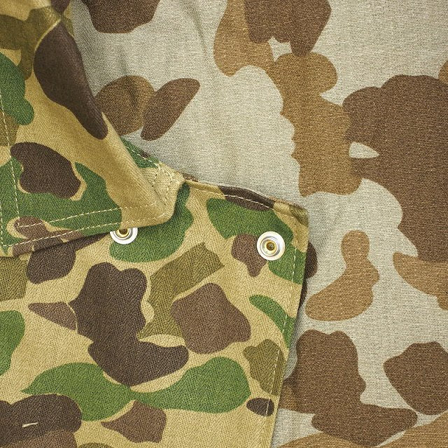 SESSLER（セスラー）WW2 REPLICA USMC M-42 HBT JACKET DUCK HUNTER CAMO【中田商店】