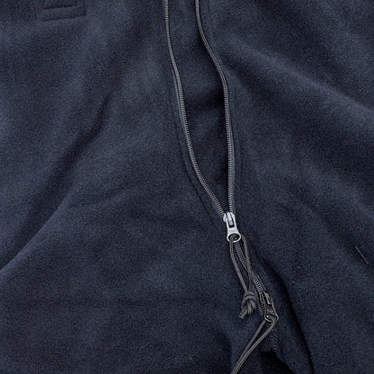 US (US military release product) fleece overalls black [unused]