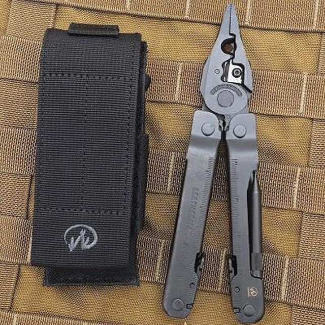 LEATHERMAN（レザーマン）SUPERTOOL 300 EOD Black [キャップクリンパー][MOLLE対応ポーチ付]