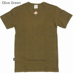 AVIREX（アヴィレックス）RIB S/S Vネック Tシャツ [4色]【レターパックプラス対応】