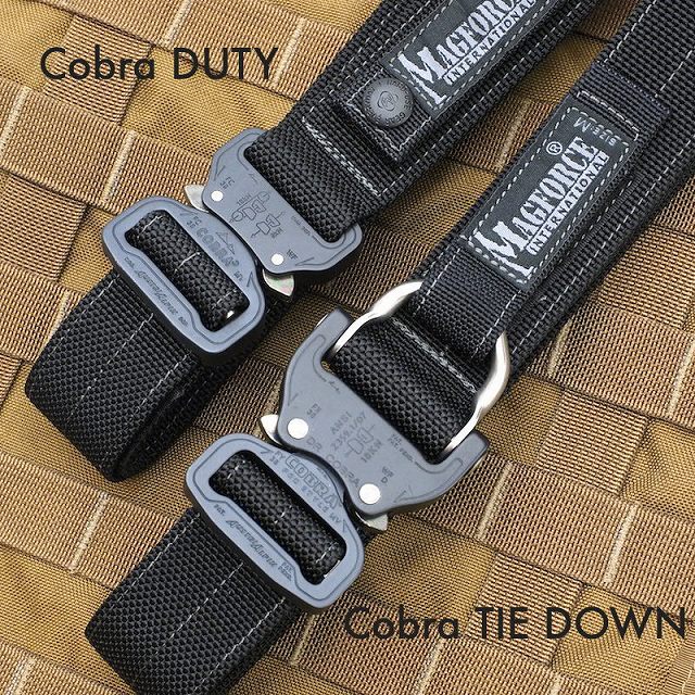 MAGFORCE（マグフォース）Cobra Duty Belt [Black/Black][Black/Tan 