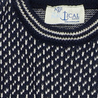 KEMPTON（ケンプトン）NIFFI SERIES ノルウェー海軍 DECK SWEATER [NAVY][BEIGE]