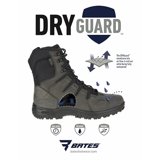 BATES(ベイツ) [2590/Black][2593/Combat Olive] OPS10 DRY GUARD Tactical Boots [サイドジップ][透湿性防水][Vibramソール]【中田商店】