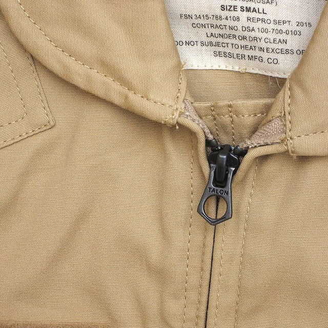 SESSLER（セスラー） CWU-27P JACKET 空軍仕様ベルクロ付 [2色]【中田商店】