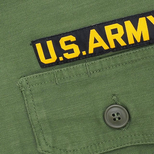 SESSLER（セスラー）ユーティリティーシャツ TYPE 1964 [フルカラー U.S.ARMYパッチ付]【中田商店】