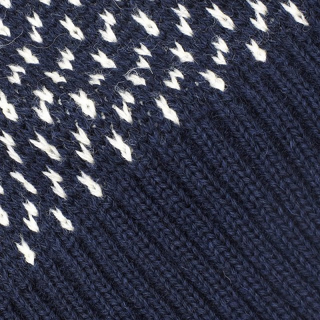 KEMPTON（ケンプトン）NIFFI SERIES ノルウェー海軍 DECK SWEATER [NAVY][BEIGE]