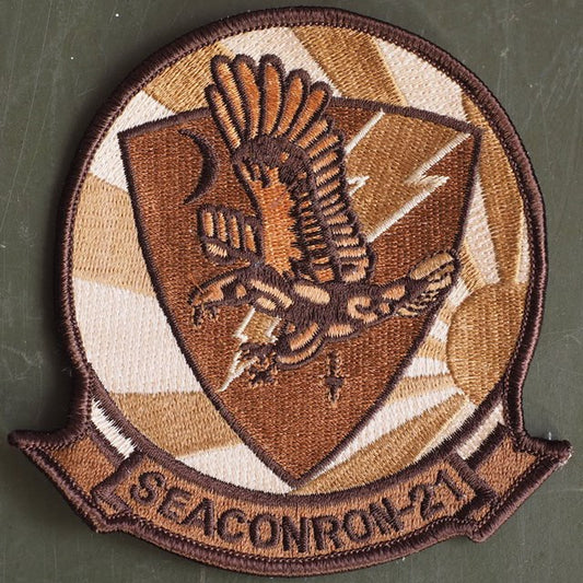 Military Patch SEACONRON-21 [Dessert] [Letter Pack Plus compatible] [Letter Pack Light compatible]