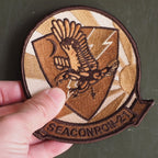 Military Patch（ミリタリーパッチ）SEACONRON-21[デザート]【レターパックプラス対応】【レターパックライト対応】