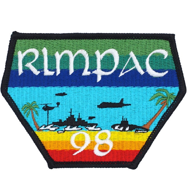 Military Patch RIMPAC 98 [Letter Pack Plus compatible] [Letter Pack Light compatible]